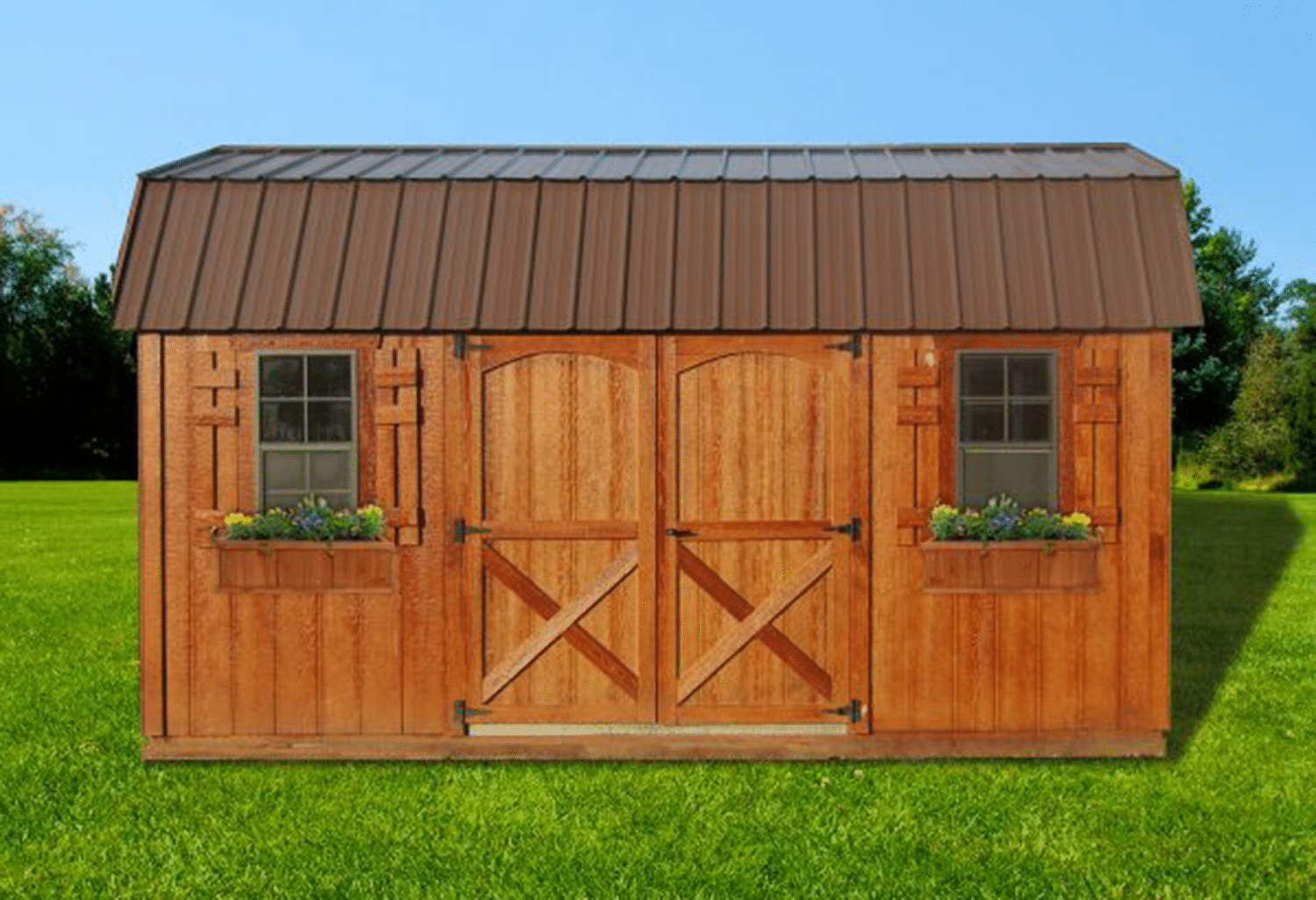 Gambrel Loft Barn | Deluxe Series | Buy Sheds Now | Portable Building