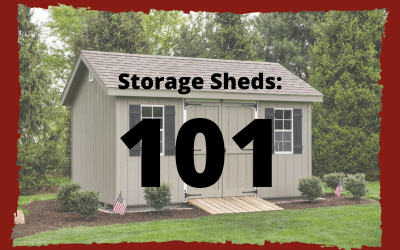 Storage Sheds: The Basics